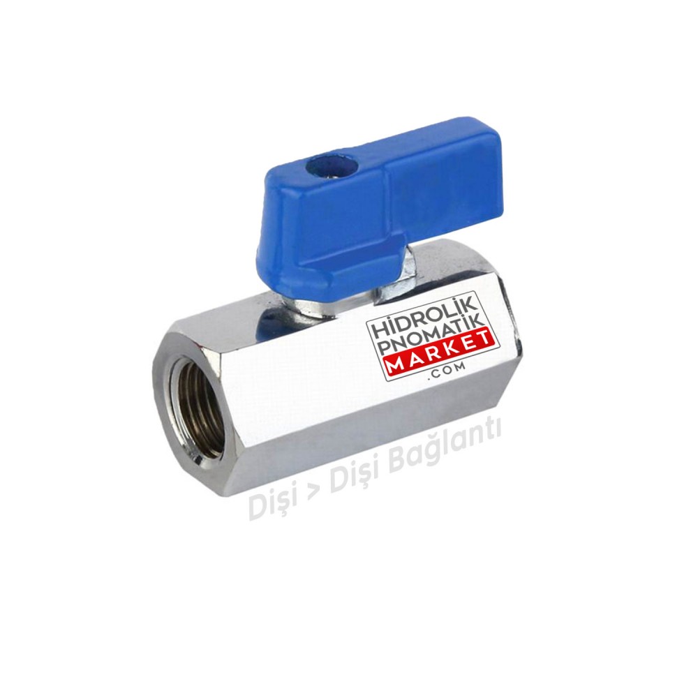 Paslanmaz Mini Küresel Vana Dişi Dişi SS 316 PN63 3/4 Paslanmaz Mini Küresel Vana Dişi Dişi SS 316 PN63 3/4