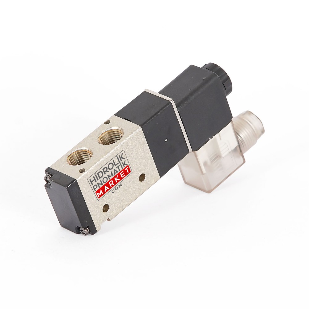 Luftec-LV2321-08 220V Bobinli Valf AC 220V Bobinli Solenoid Pnomatik Valf