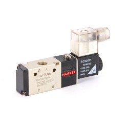 Luftec-LV2321-08 220V Bobinli Valf AC 220V Bobinli Solenoid Pnomatik Valf