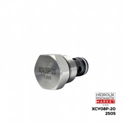 Coilworld CV08P Çek Valf 350Bar CV-08P-20 Debi 30 Coilworld CV08P Çek Valf 350Bar CV-08P-20 Debi 30