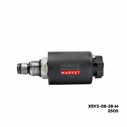 Coilworld SV2-08-28-M Popet Valf Normal Kapalı  08-2 Debi 15  Basınç 210
