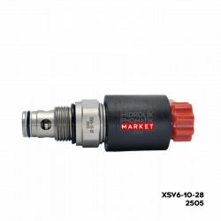 Coilworld SV6-10-28-N 2505 Popet Valf Normal Kapalı Çift Çekli 10-2 Debi 70 Basınç 350
