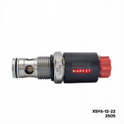 Coilworld SV6-12-22 N 2505 Popet Valf Normal Kapalı 12-2 Debi 150 Basınç 350 Coilworld SV6-12-22 N 2505 Popet Valf Normal Kapalı 12-2 Debi 150 Basınç 350