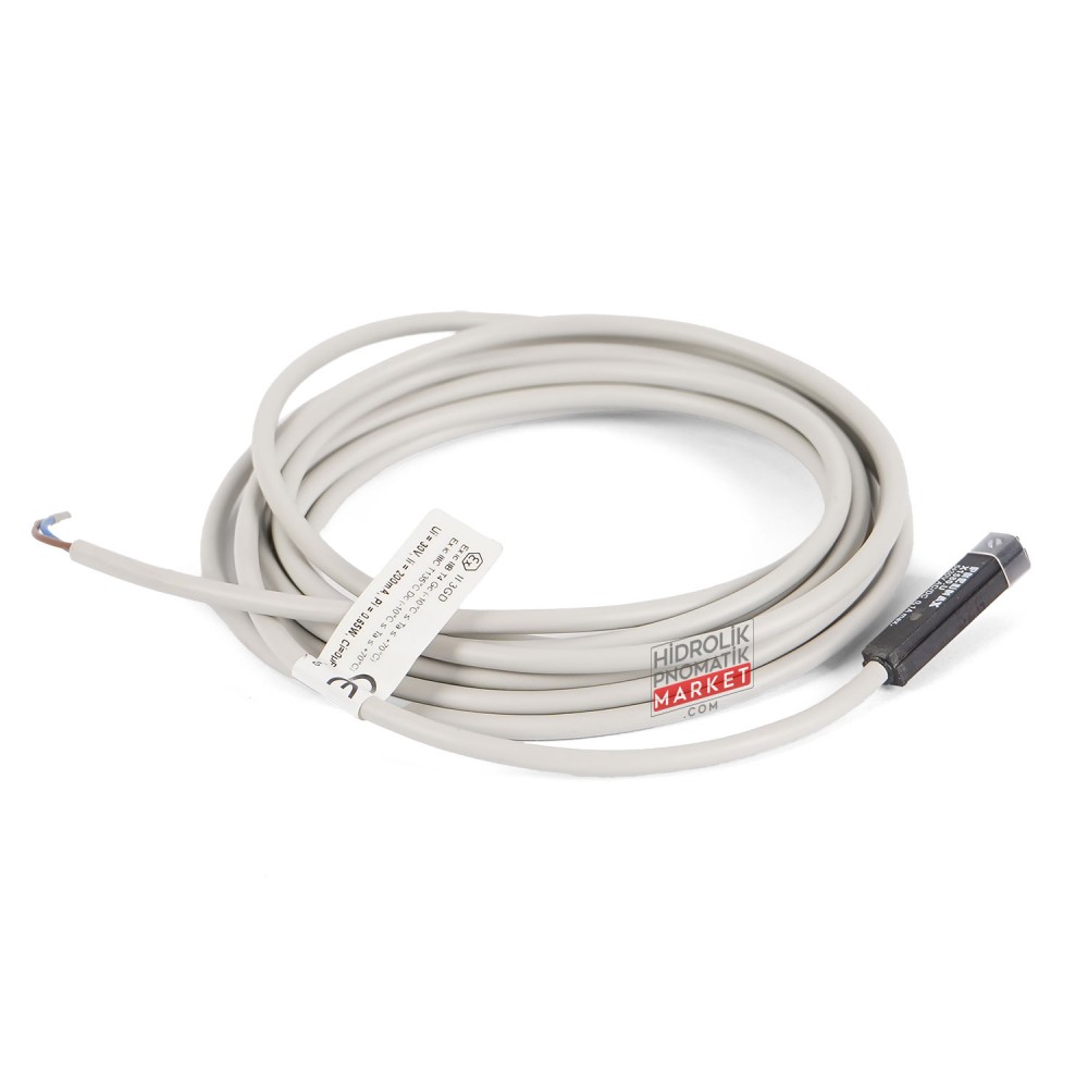 Pneumax X1580.U – Manyetik Silindir Pnömatik Piston Silindir Sensörü 52G 2,5 Metre
