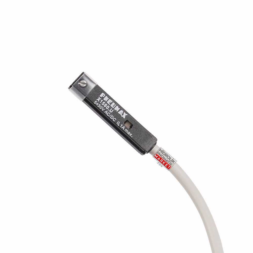 Pneumax X1580.U – Manyetik Silindir Pnömatik Piston Silindir Sensörü 52G 2,5 Metre