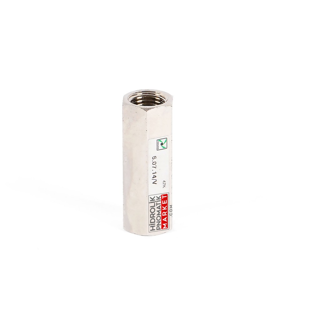 Pneumax 6.07.14/N – Pnömatik Manifold Gövde (4 Bağlantılı, G1/4)