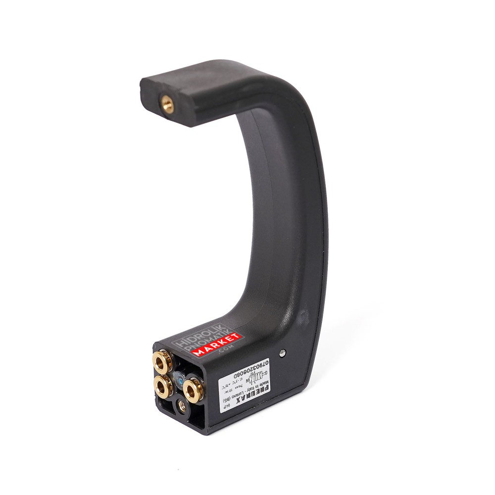 Pneumax 0790320608D – Anahtarlı Butonlu Pnömatik Kapı Açma Kolu