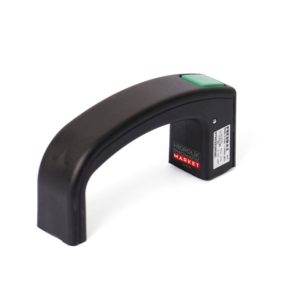 Pneumax 0790320608D – Anahtarlı Butonlu Pnömatik Kapı Açma Kolu