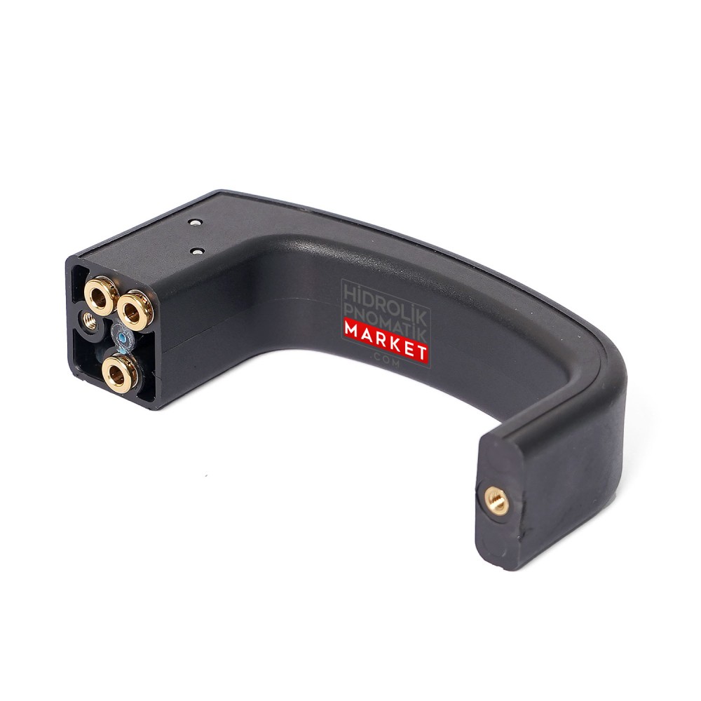 Pneumax 0790320608D – Anahtarlı Butonlu Pnömatik Kapı Açma Kolu