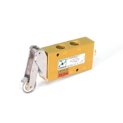 Pneumax 214/2.52.2.1/1 – Çift Etkili Yaylı Tekerlekli Kompakt Pnömatik Silindir (ISO 21287)