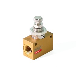 Pneumax 6.01.14/1 – G1/4 BSPP Tek Yönlü Akış Ayar Valfi Pnömatik Valf