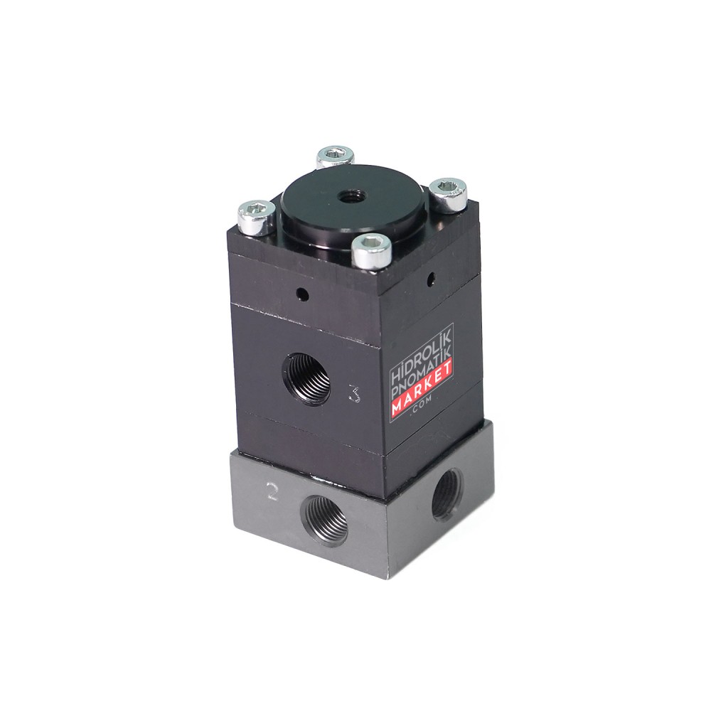 Pneumax 900.32.6 – Modüler Pnömatik Dağıtıcı Valf Gövdesi