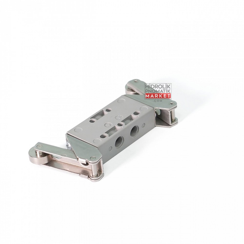 Pneumax T228.52.2.2/2 – Yön Kontrol Valfi Yaylı Tekerlekli 5/2 Yollu Pnömatik Valf Pneumax T228.52.2.2/2 – Yön Kontrol Valfi Yaylı Tekerlekli 5/2 Yollu Pnömatik Valf