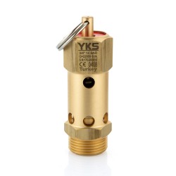 3/4″ 14 Bar Basınç Emniyet Ventili YKS 170 Standart Basınç Emniyet Valfi Su Hava Yağ ve Akışkan Basınç Tahliye Ventili