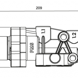 DORSE DİNGİL KALDIRMA VALFİ M16X1,5