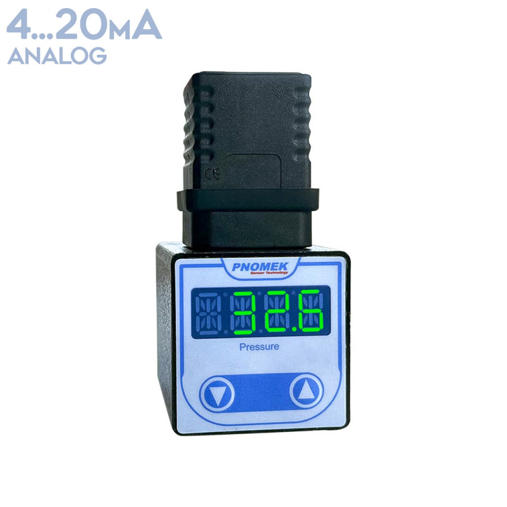 Pnomek 4...20mA Analog ES A3 K1 Z1 Serisi 050mbar >> 600 Bar (Seçenekli) Dijital Basınç Sensörü G1/4