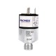 Pnomek DS3 A3 DAC 012 1 - 12 Bar Basınç Sensörü G1/4  NO/NC Kontak DIN43650-C Soket Basınç Anahtarı Çelik Çinko Kaplı