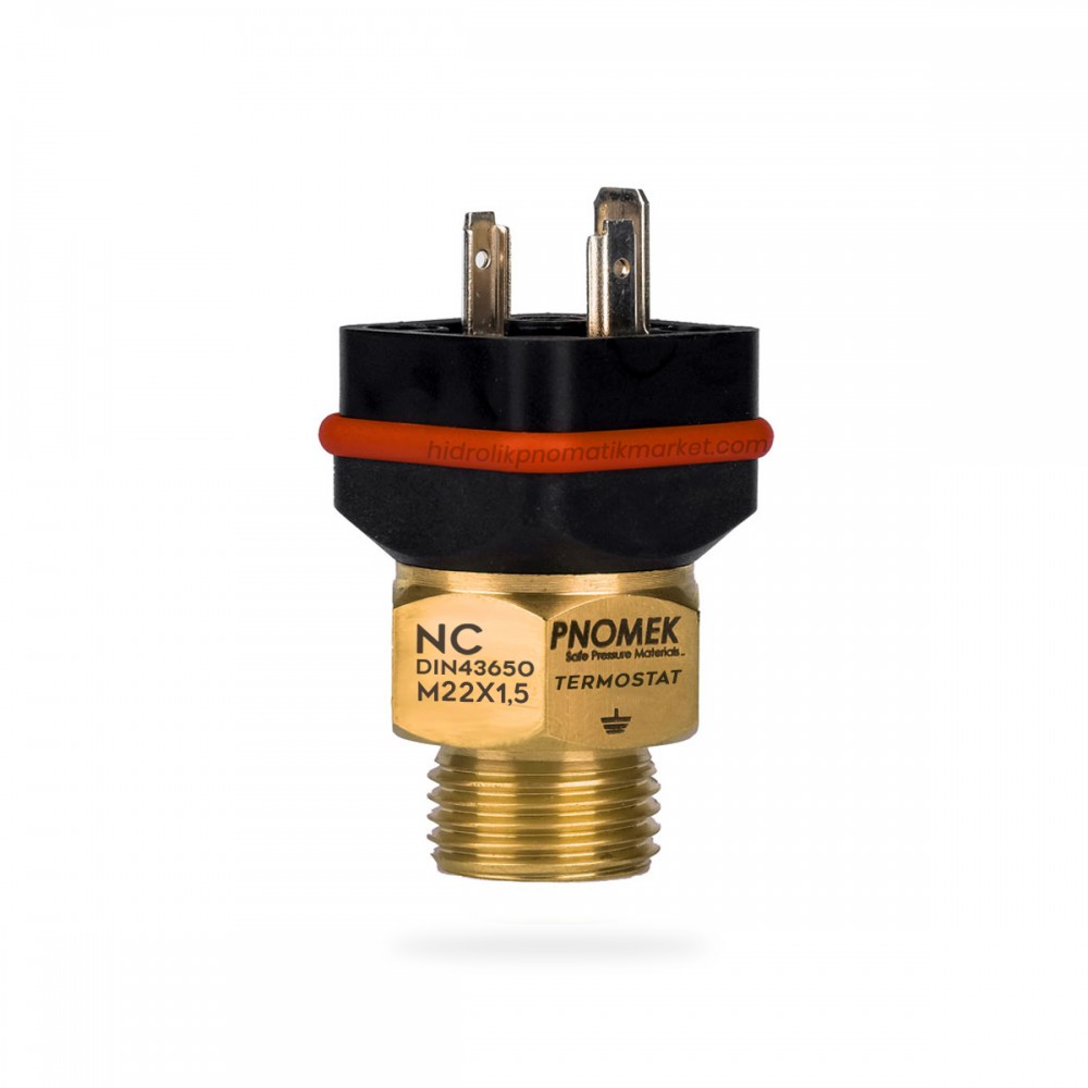 Pnomek TC1 B1 C 60° Termostat NC DIN43650 Isı Sıcaklık Termostatı Sıcaklık Anahtarı Sensör M22 X 1,5 Pnomek TC1 B1 C 60° Termostat NC DIN43650 Isı Sıcaklık Termostatı Sıcaklık Anahtarı Sensör M22 X 1,5