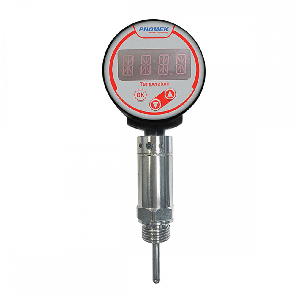 Pnomek NGT A5 T100 L500 K2 PNP - NPN Dijital Sıcaklık Anahtarı - Isı / Sıcaklık Sensörü