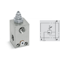 Hidrolik Basınç Emniyet Valfleri V0725/400 VMPP 3/4 120 LT 350BAR Diferansiyel Hidrolik Basınç Emniyet Valfleri V0725/400 VMPP 3/4 120 LT 350BAR Diferansiyel