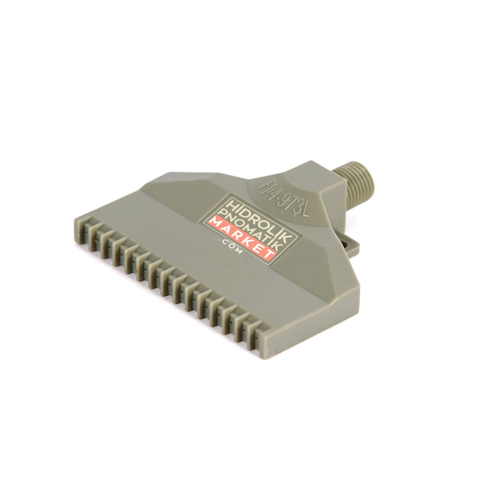 Plastik Hava Tarağı 80MM Pnömatik 1/4 Hava Üfleme Ucu Hava Dağıtıcı Yayıcı Tarak 80 mm,