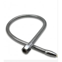 Yuvarlak Uçlu Spiral Bor Yağ Hortumu 1/2 Ölçek Yağ Yönlendirici Hareketli Hortum Metal Dişi  Dişli 40CM 
