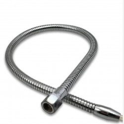 Yuvarlak Uçlu Spiral Bor Yağ Hortumu 1/2 Ölçek Yağ Yönlendirici Hareketli Hortum Metal Dişi  Dişli 40CM 