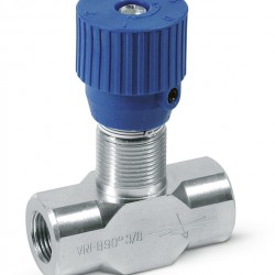 Hidrolik Çek Valfsiz Hız Ayar Valfi Çelik V0577 VRFB 90 1" 110Lt/dk 300 Bar  Hız Valfi Çelik Çeksiz