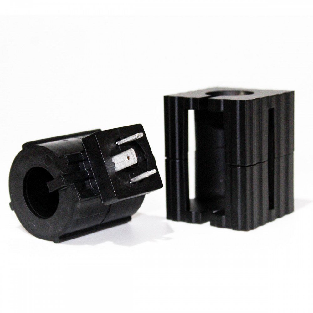 Soğutuculu Bobin MRT 4455 12V DC Hidrolik Valf Bobini İç Çap 22mm x Boy 58mm - Soketli Soğutuculu Bobin MRT 4455 12V DC Hidrolik Valf Bobini İç Çap 22mm x Boy 58mm - Soketli