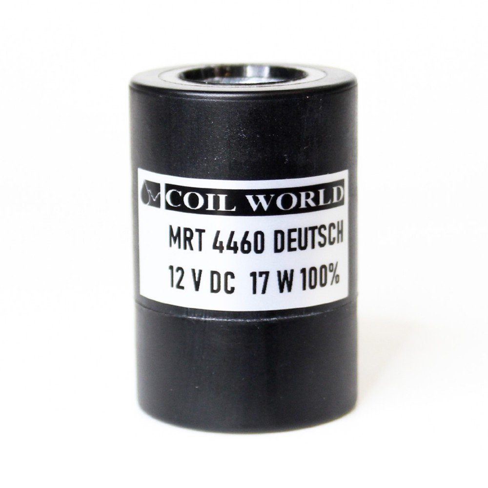MRT 4460 12V DC İş Makinesi Bobini İç Çap 16mm x Boy 53mm - DEUTSCH 17WATT