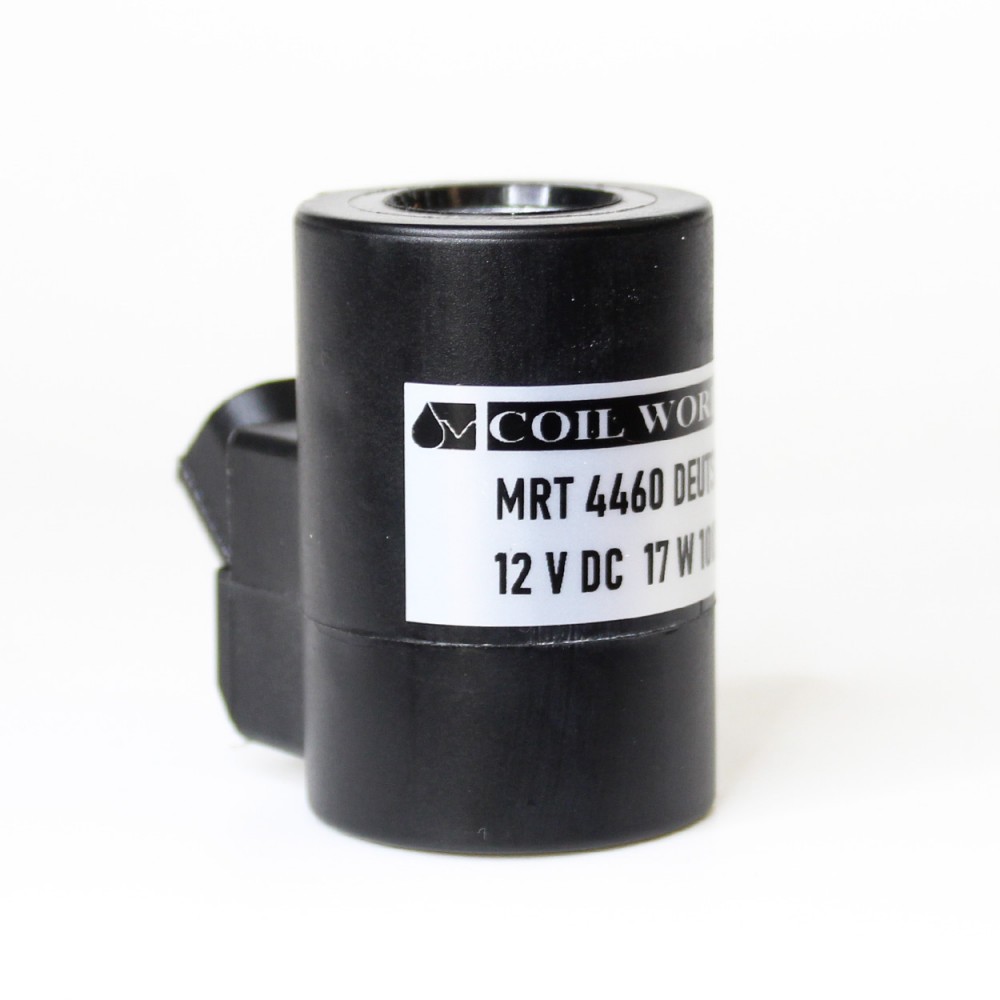 MRT 4460 12V DC İş Makinesi Bobini İç Çap 16mm x Boy 53mm - DEUTSCH 17WATT