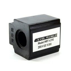 MRT 4390 200V AC Hidrolik Bobini İç Çap 20mm x Boy 51,5mm - Soket 43650