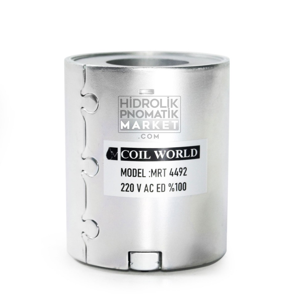 MRT 4492 220 V AC Hidrolik Bobin İç Çap 31 mm-35 mm x Boy 73,2mm - DIN 43650 16195101 MRT 4492 220 V AC Hidrolik Bobin İç Çap 31 mm-35 mm x Boy 73,2mm - DIN 43650 16195101