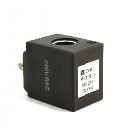MRT 4393 220V RAC Pnömatik Valf Bobini İç Çap 13,2mm x Boy 38,7mm - DIN 43650