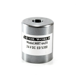 MRT 4435 24V DC Hidrolik Valf Bobini İç Çap 12,9mm x Boy 46,5mm - Soketli 300AA00082A -   