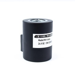 MRT 4464 24V DC Hidrolik Bobin İç Çap 20,75mm x Boy 57,3mm - DIN43650 xfd50rh-lhd Bauer bg 20 