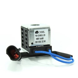 MRT 4481 28V DC Hidrolik Valf Bobini İç Çap 13mm x Boy 36mm - Kablolu hyundai