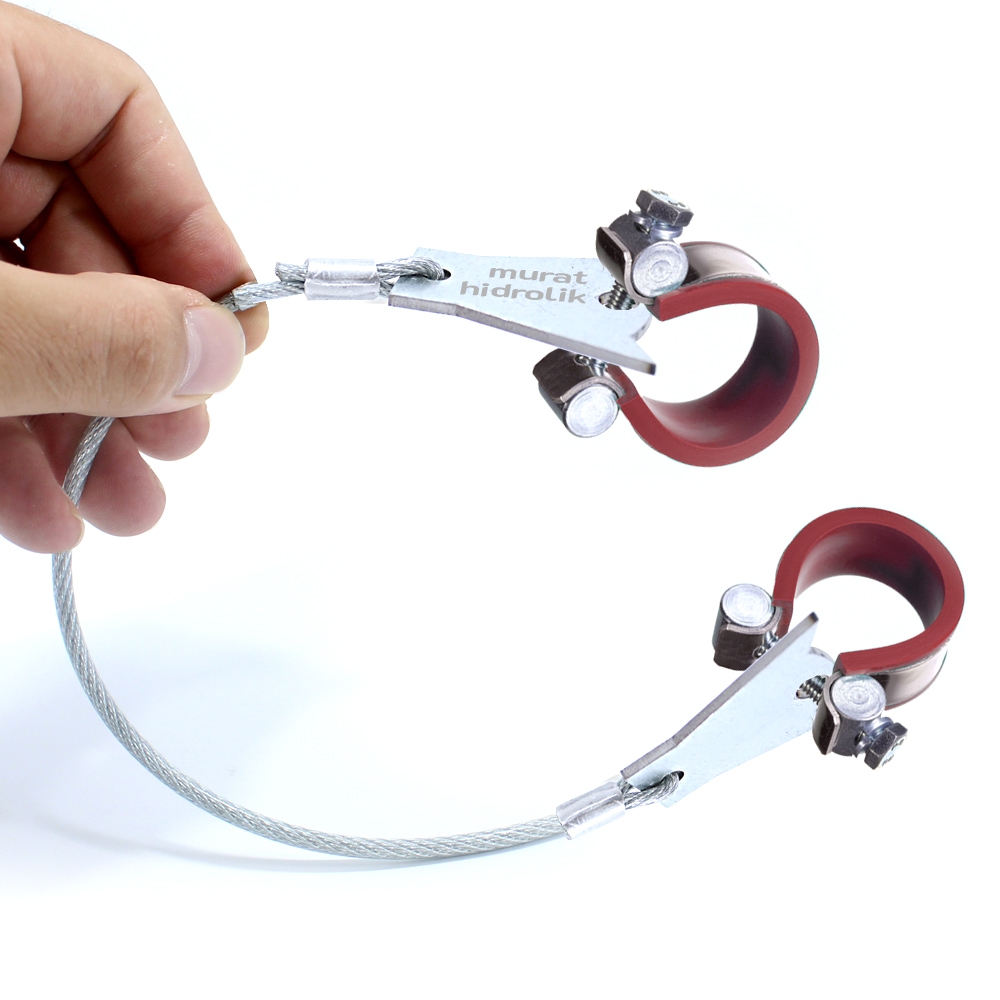 Hidrolik Hortum Emniyet Kelepçe Seti Uyumlu Çap Aralığı 10mm - 175mm