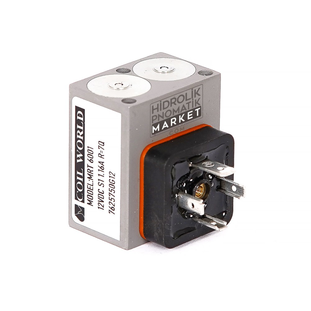 Oransal Valf MRT 6001 1,16A Hidrolik Valf Bobini 7625750G12-12VDC-S1 DIN43650 Hawe Oransal Valf MRT 6001 1,16A Hidrolik Valf Bobini 7625750G12-12VDC-S1 DIN43650 Hawe