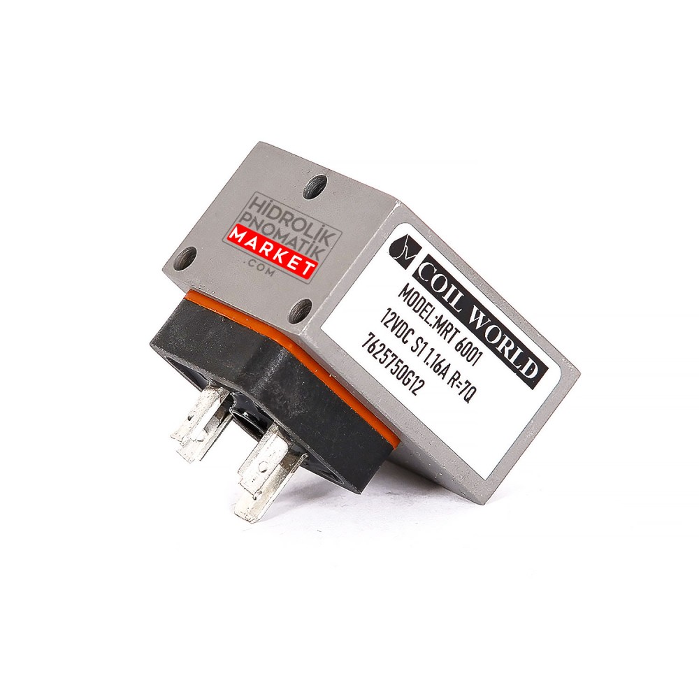 Oransal Valf MRT 6001 1,16A Hidrolik Valf Bobini 7625750G12-12VDC-S1 DIN43650 Hawe Oransal Valf MRT 6001 1,16A Hidrolik Valf Bobini 7625750G12-12VDC-S1 DIN43650 Hawe