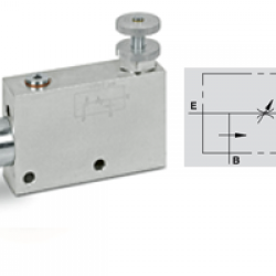 Hidrolik Üç Yollu Hız Ayar Valfi Vpr3 1" V1090   350 Bar 