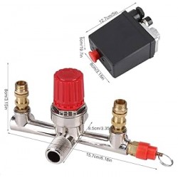 Kompresör Regülatör T Gurubu Çek Valfl Basınç Şalterli Takım Kompresör Regülatör T Gurubu Çek Valfl Basınç Şalterli Takım