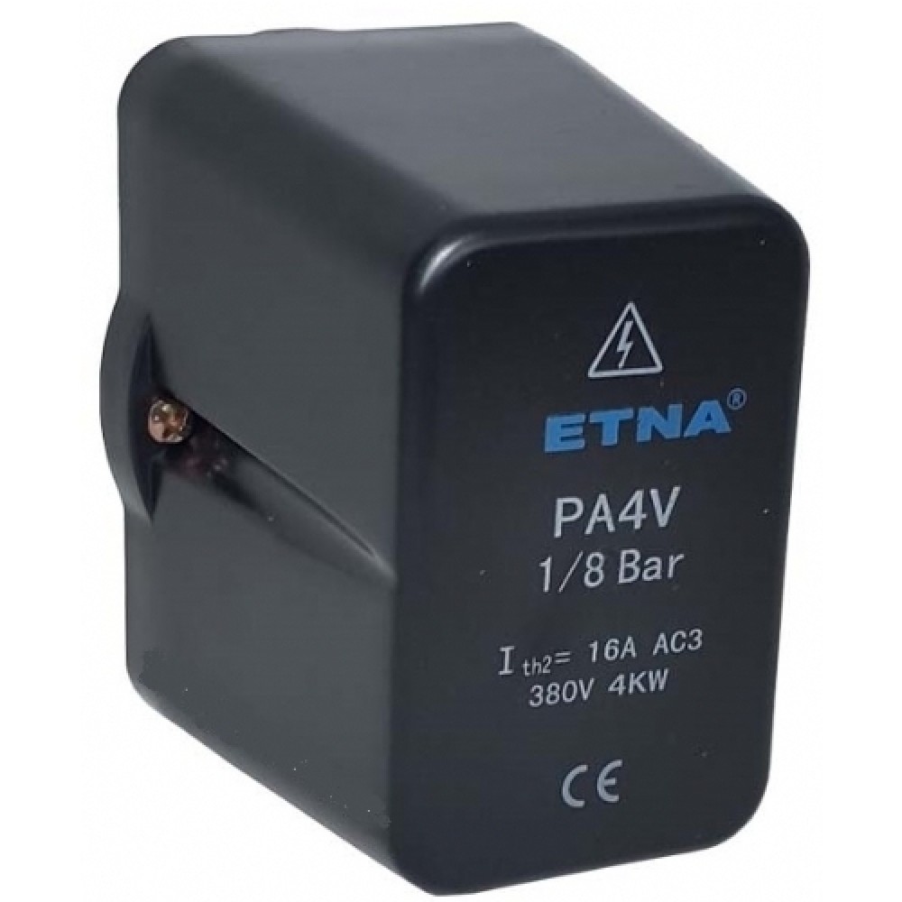 Kompresör Etna Baınç Şalteri Pa4V 1/8 bar 380 V 4KW Kompresör Etna Baınç Şalteri Pa4V 1/8 bar 380 V 4KW