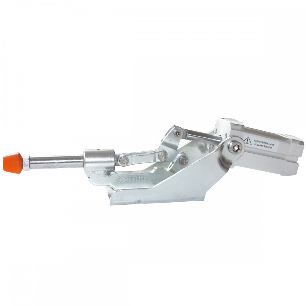 Kukamet 662 Yatay Tabanlı Ön Bağlantılı Pnömatik İtme Çekme Hızlı Bağlantı Elemanı Toggle Clamp