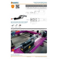 Kukamet 672-5-Q20 Döküm Gövdeli Ön Bağlantılı Pnömatik İtme Çekme Hızlı Bağlantı Elemanı Toggle Clamp Kukamet 672-5-Q20 Döküm Gövdeli Ön Bağlantılı Pnömatik İtme Çekme Hızlı Bağlantı Elemanı Toggle Clamp