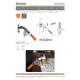 Kukamet 133-5 Yan Tabanlı Dikey Hızlı Bağlantı Elemanı Seri Toggle Clamp