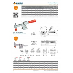 Kukamet 111-1-L Kilitli Yatay Taban Hızlı Bağlantı Elemanı Kukamet 111-1-L Kilitli Yatay Taban Hızlı Bağlantı Elemanı