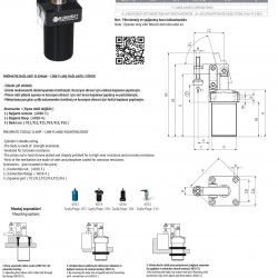 Kukamet 6015 25, 32, 40, 50, Pnömatik Flanş Bağlantılı Gövde Link Tip Clamp Pneumatic Air Kukamet 6015 25, 32, 40, 50, Pnömatik Flanş Bağlantılı Gövde Link Tip Clamp Pneumatic Air