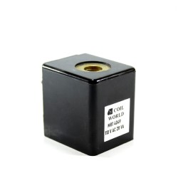 MRT4049 Pnömatik Hava Ventil Valf Bobini 110V AC İç Çap 14,5mm x En 35mm x Boy 42,5mm - DIN 43650 Soket Bobin