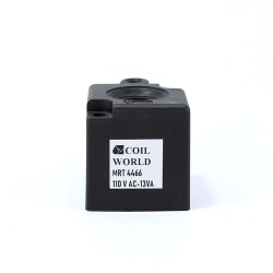 MRT4466 Pnömatik Valf Bobin 110V AC İç Çap 14,5mm x Boy 41,5mm - DIN 43650 Soket Bobin